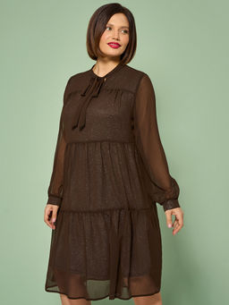 Платье 0060-2а шоколад - Aquarell фото 36