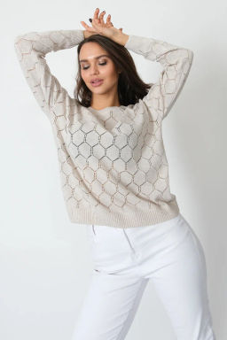 Джемпер М 3083/молочный