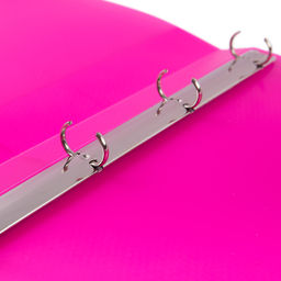 Expert Complete PRISMA NEON Папка на 4 О-кольцах A4 700 мкм 25 мм эффект 3D 4 шт. d - 17 мм розовый EC211400013