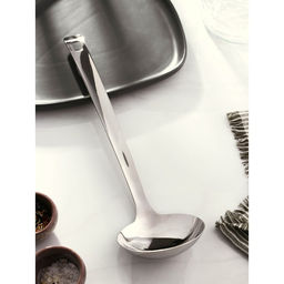 Ложка разливательная из нержавеющей стали Доляна Everyday, 85 мл, 35,59,5 см, толщина 3 мм, цвет серебряный фото 2