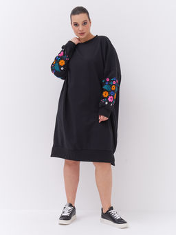 Платье с вышивкой PP13202BLK01 - Артесса фото 6