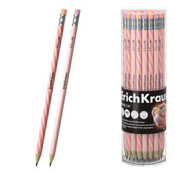 Цена за 3 шт. Карандаш ч/гр. ErichKrause "Prima Cat", НВ, с ластиком, пластик. корпус (65385)