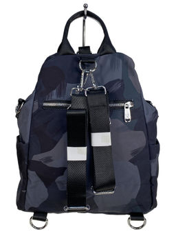 Молодежная сумка- рюкзак из текстиля мультицвет - Greta фото 2