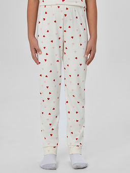 Комплект для девочек с узором сердечки - Mark formelle фото 4