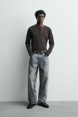 JEANS BAGGY FIT / Gris azul