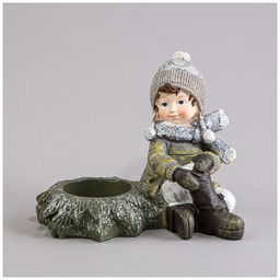 ПОДСВЕЧНИК BABY 12,5Х8,7Х10 СМ