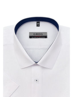 Сорочка мужская короткий рукав GREG 100/209/WH/Z/13p  фото 6