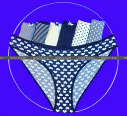Цена за 7 шт. Трусы женские DOMINANT Турция Неделька - 7 шт. арт. 37000-2 M (44)