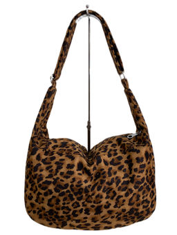 Женская сумка из искусственной замши, цвет леопард - Greta фото 2