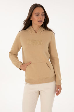 Kad_n Kum _ardonlu Kap__onlu Basic Sweatshirt - U.s. polo assn фото 3