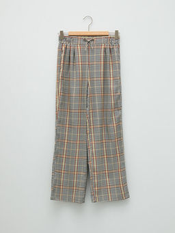 Beli Lastikli Desenli Geni? Pa?a K?z ?ocuk Pantolon