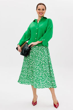 Костюм Anastasia 1198 зеленый/принт