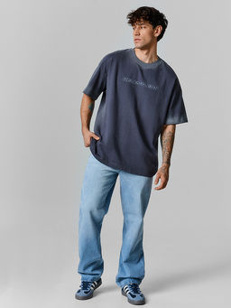 Футболка прямая мужская серая - Mark formelle фото 3