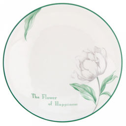 Зе Флауэр оф Хепинис (The Flower of Happiness) Тарелка глубокая фарфоровая д182мм h38мм, 450мл, с деколью, отводка (Китай)