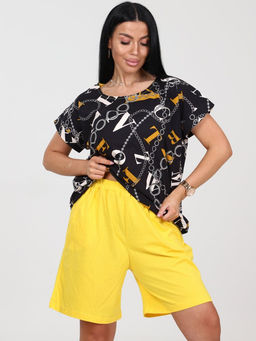 791 ПИЖАМА ЖЕНСКАЯ (шорты) - А-дина фото 3