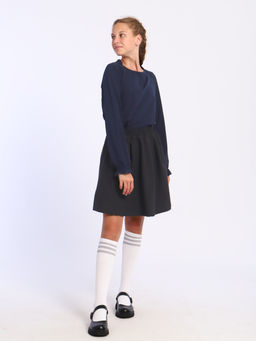 Лонгслив Анечка серо-голубой Ладошки  фото 43