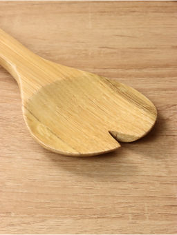 Набор ложек для салата, 28 см (+/- 1 см), бамбук