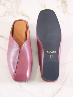 Мюли EDART 1007.тунит205 bl. Гнилая вишня