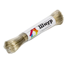 Цена за 2 шт. Шнур с металлической жилой 15м 453-023