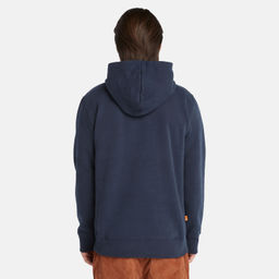 Толстовка Timberland Sweatshirt Cursive Logo Hoodie Regular темно-синяя