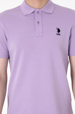Erkek Slim Fit Polo Yaka Lila Basic Ti__rt Sepette S_rpriz _ndirim - U.s. polo assn фото 13
