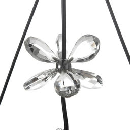 Светильник с ПДУ «Фиора» LED 120 Вт 3000-6000К черный 62×33×15-115 см