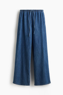 Pantal?n denim con cord?n de ajuste Feather Soft - H&m фото 2
