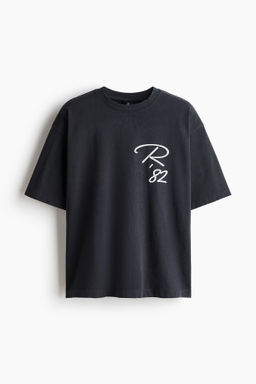 Camiseta estampada de algod?n Oversized Fit - H&m фото 2