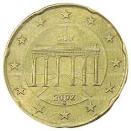 20 евроцентов 2002 года G Германия