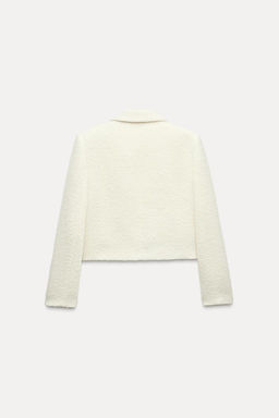 SHORT BOUCLE JACKET - Zara фото 4