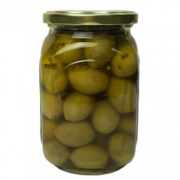 Оливки Халкидики Премиум в рассоле EcoGreece, ст.б., 750г - Evros фото 2