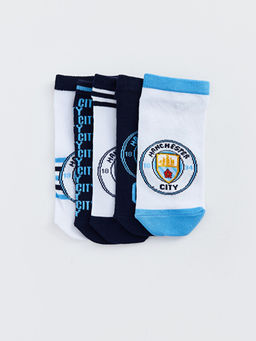 Manchester City Lisansl? Erkek ?ocuk Patik ?orap 5li