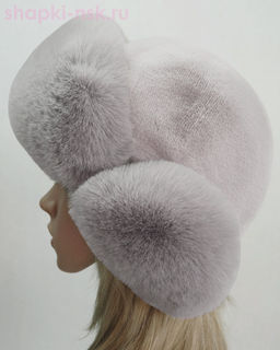 Нон-стоп иск.мех Ушанка женская (56-58)