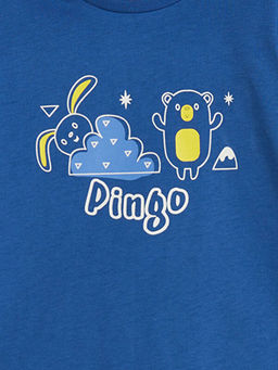 Bisiklet Yaka Erkek ?ocuk Pijama Tak?m?