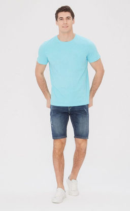 Футболка F911-6000b turquois - Fine joyce фото 3