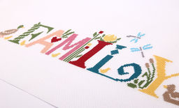 Набор для вышивания PANNA CE-7205 Семья (английский) 34.5 х 11.5 см