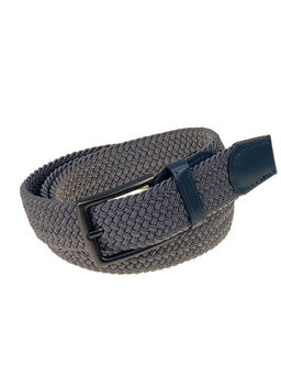 Ремень женский текстильный, цвет светло серый