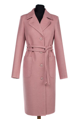 Пальто женское демисезонное (пояс) - El podio фото 7