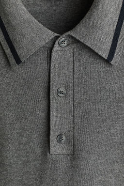 Polo de manga larga Relaxed Fit - H&m фото 5