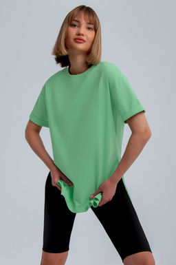 Арт. 31117 Футболка женская 44-52 (5 шт) Цвет:салатовый