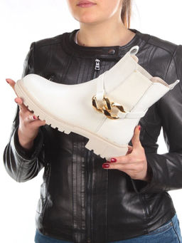 5267-2 WHITE Ботинки демисезонные женские - No name фото 2