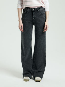 DESIMALL Женские Джинсы WIDE LEG