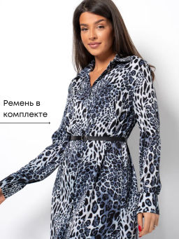 РАСПРОДАЖА_Платье "Шарм"_О125/серый