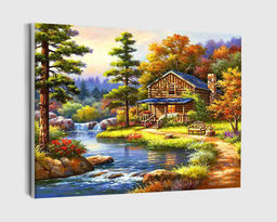 Картина по номерам на холсте и подрамнике 40х50 см