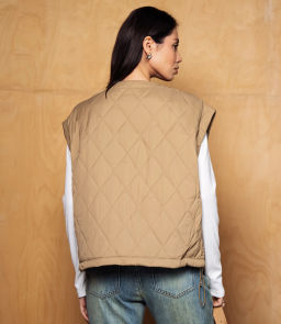 Жилет #КТ750, песочный - Dommod фото 3