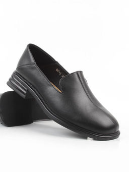 06-M47-2 BLACK Туфли женские (натуральная кожа) - Фабричный китай фото 14