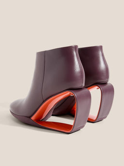 Ботильоны UNITED NUDE Mobius Ankle Bootie Hi Артикул 4638765, фиолетово-бордовый
