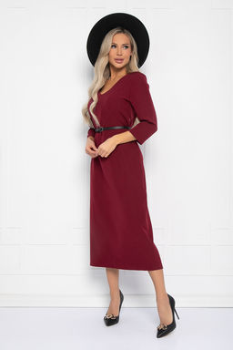 Платье Фабела (бордовое) П11652 - Lt collection фото 11
