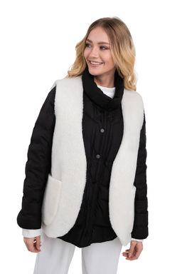 Жилет 3 в 1 (носи, как: домашний жилет / меховую подкладку / верхний слой одежды)