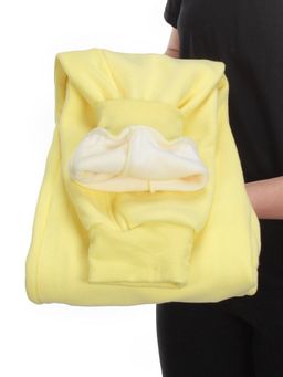 11 YELLOW Брюки спортивные женские на флисе (100% хлопок) 7986 - Fashion фото 8